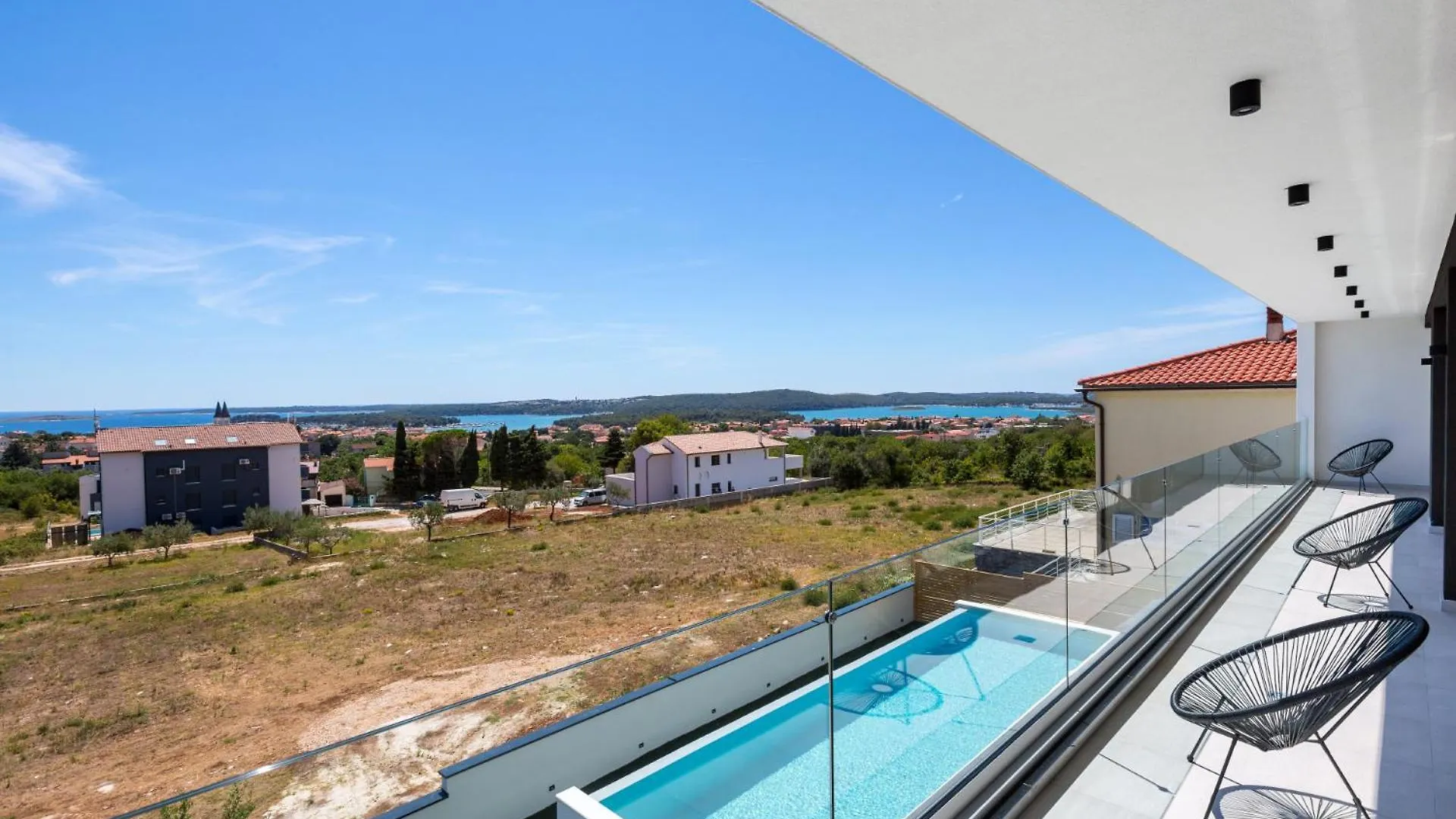 Luxury Villa Dali With Sauna, Whirlpool And Sea View In Medulin Only 1,7 Km From The Beach 0*,